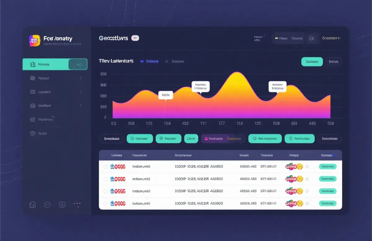 数据工具与走势图示意